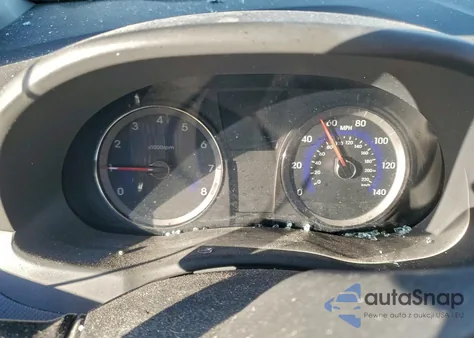 2012 Hyundai Accent Gls from USA, damaged, VIN KMHCU4AE1CU114889